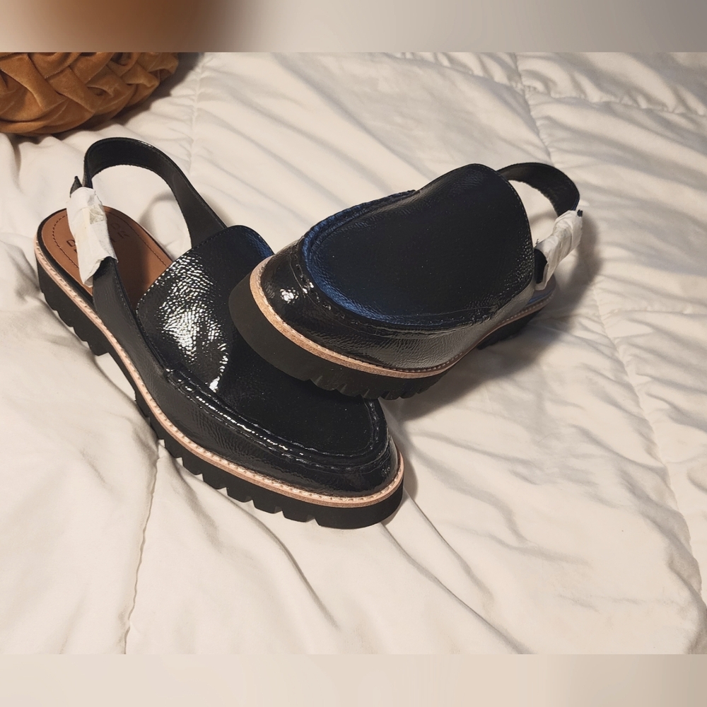 Elegant Black Women's Slingback Shoes